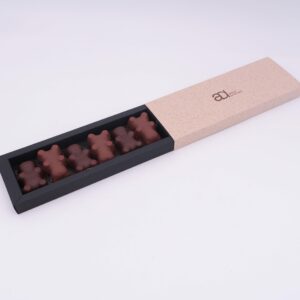 Coffret oursons praliné noisette