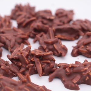 Rochers amandes chocolat au lait sans sucre au amandes torréfiées