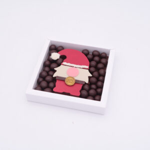 Tablette Père Noël sans sucre chocolat artisanal Bruxelles
